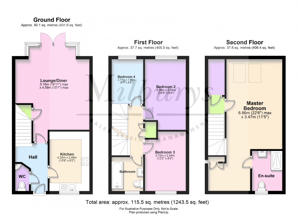 Floorplan for Minett Road, Yate, South Gloucestershire