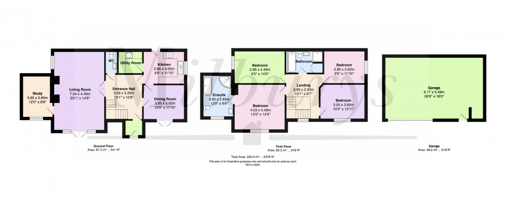 Floorplan for Old Gloucester Road, Winterbourne, South Gloucestershire