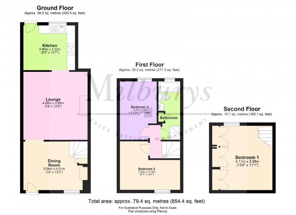 Floorplan for Horse Street, Chipping Sodbury, South Gloucestershire