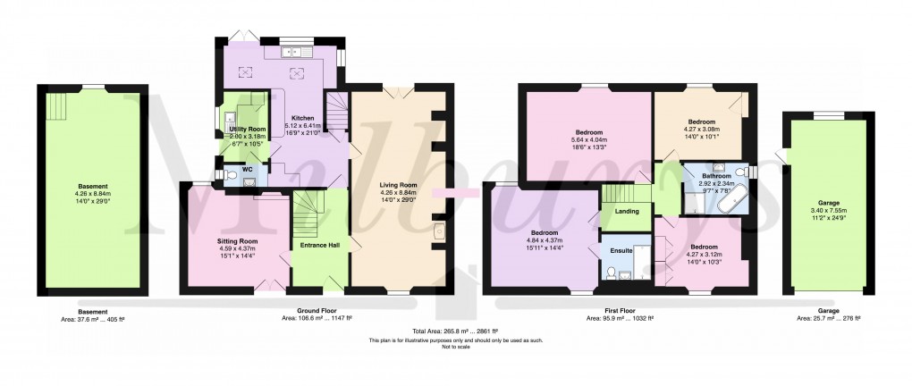 Floorplan for High Street, Iron Acton, South Gloucestershire