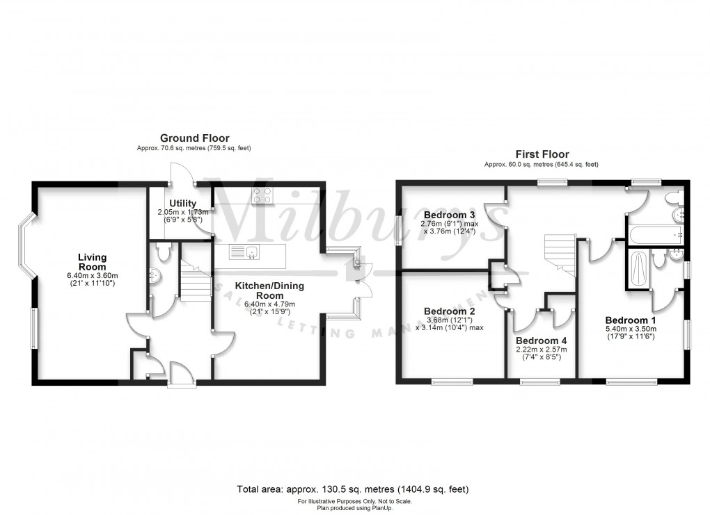 Floorplan for Barley Fields, Thornbury, South Gloucestershire