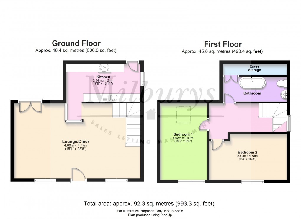 Floorplan for The Stable Yard, Petty France, South Gloucestershire