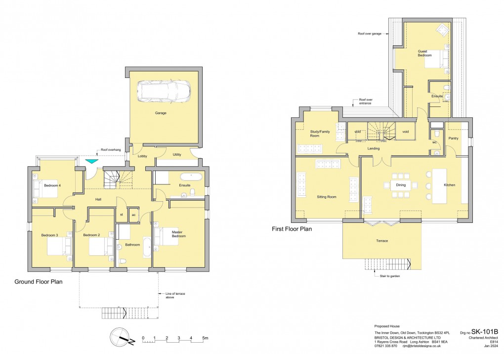 Floorplan for The Inner Down, Old Down, South Gloucestershire