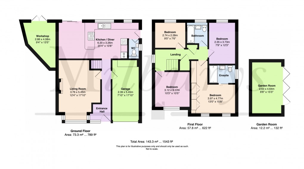 Floorplan for Lower Moor Road, Yate, South Gloucestershire