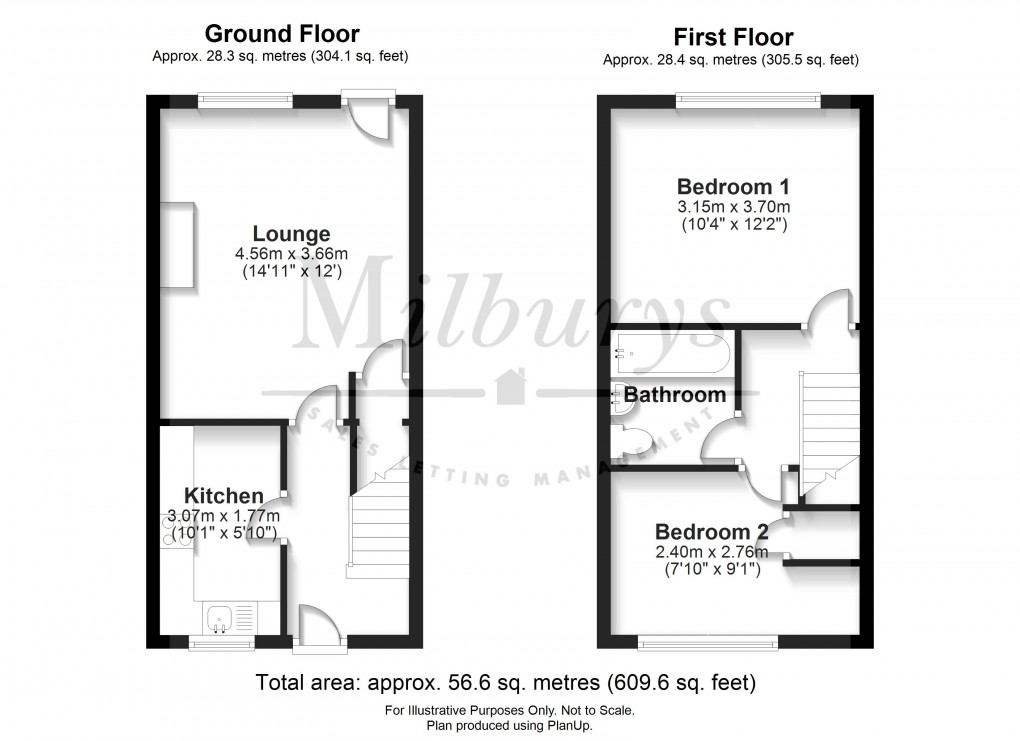 Floorplan for Thornbury, South Gloucestershire