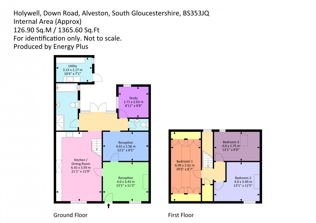 Floorplan for Alveston, South Gloucestershire