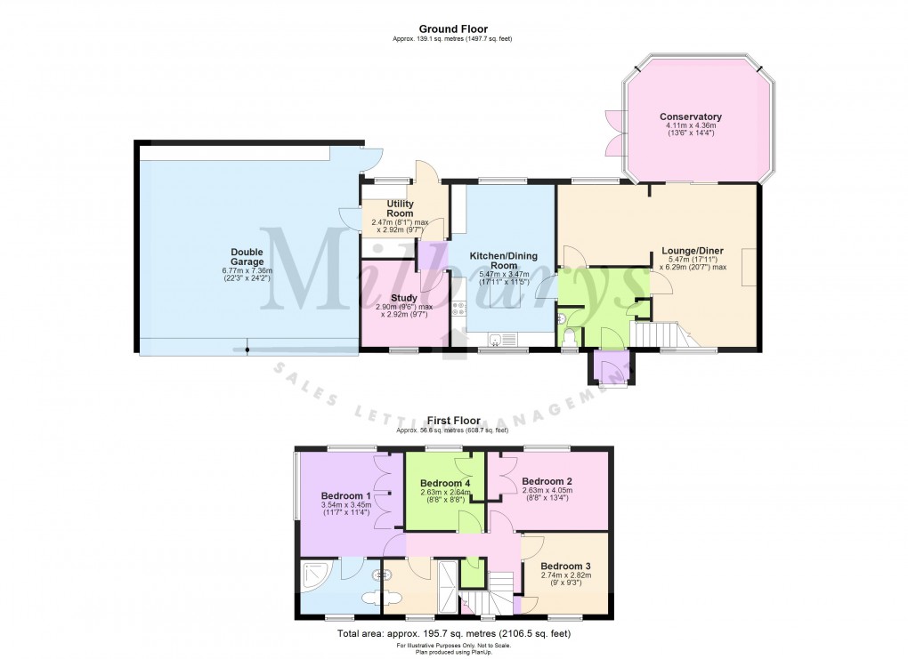 Floorplan for Manor Lane, Charfield, South Gloucestershire