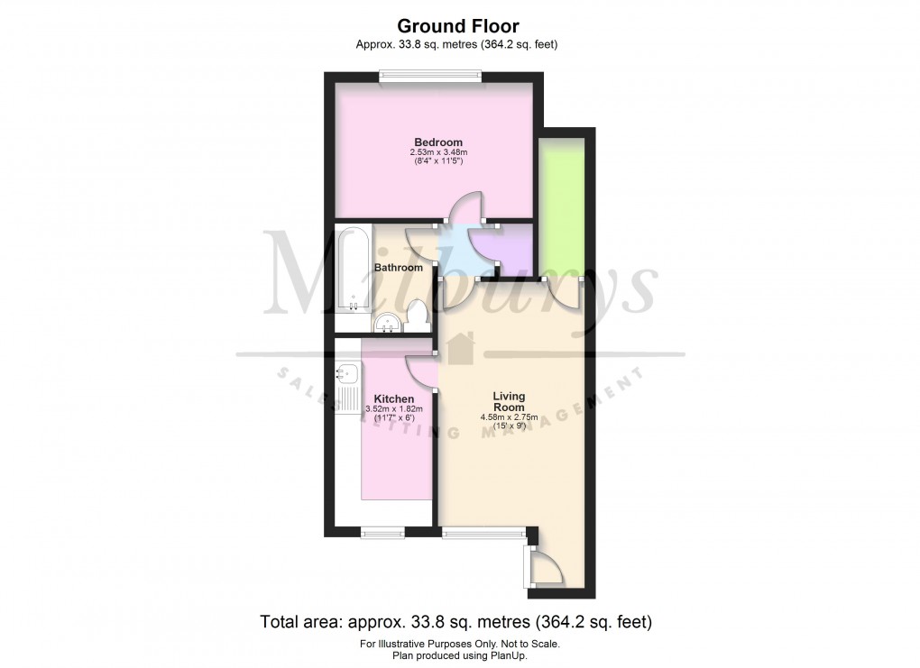 Floorplan for Thornbury, South Gloucestershire