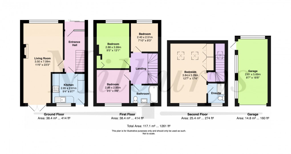 Floorplan for Stanshawe Crescent, Yate, South Gloucestershire