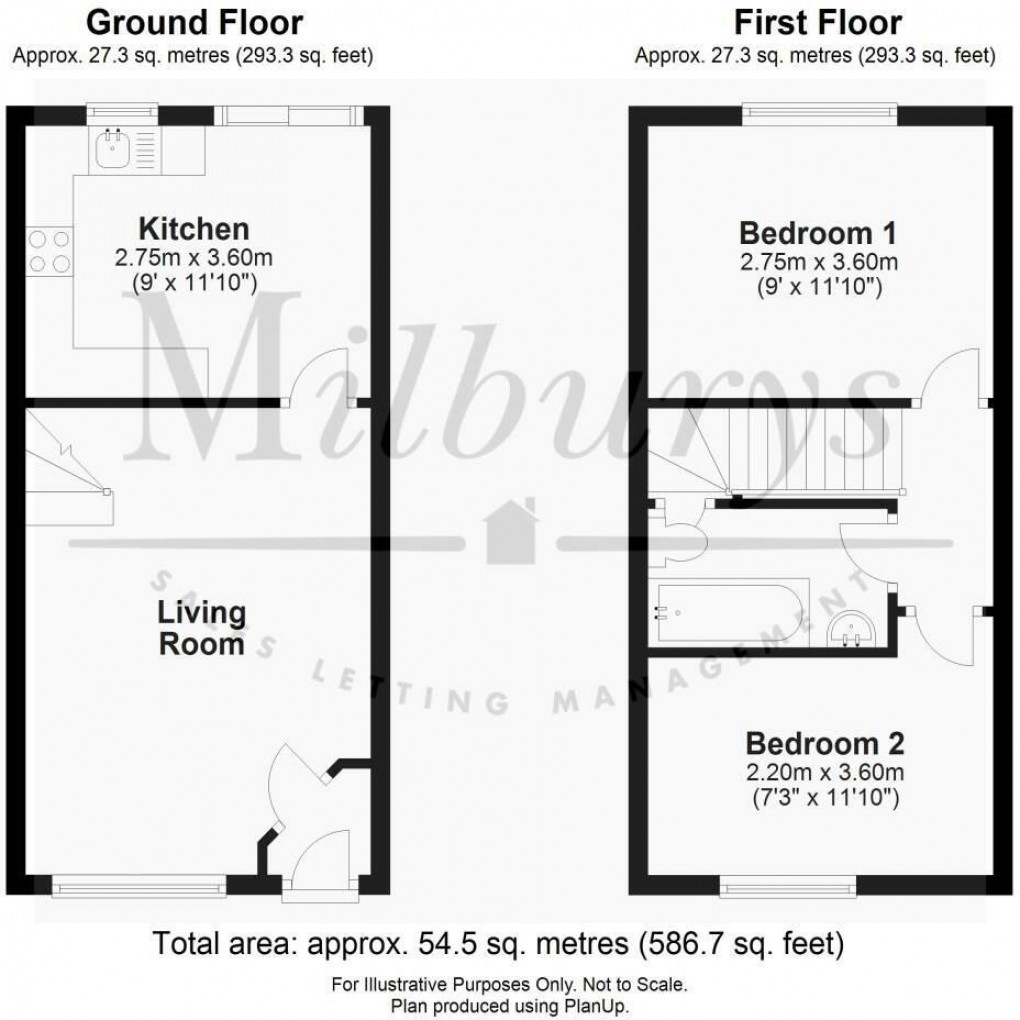Floorplan for Armstrong Close, Thornbury, South Gloucestershire
