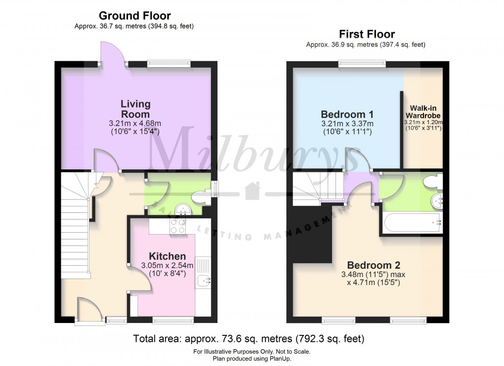 Floorplan for Kingswood, Wotton-under-Edge, Gloucestershire