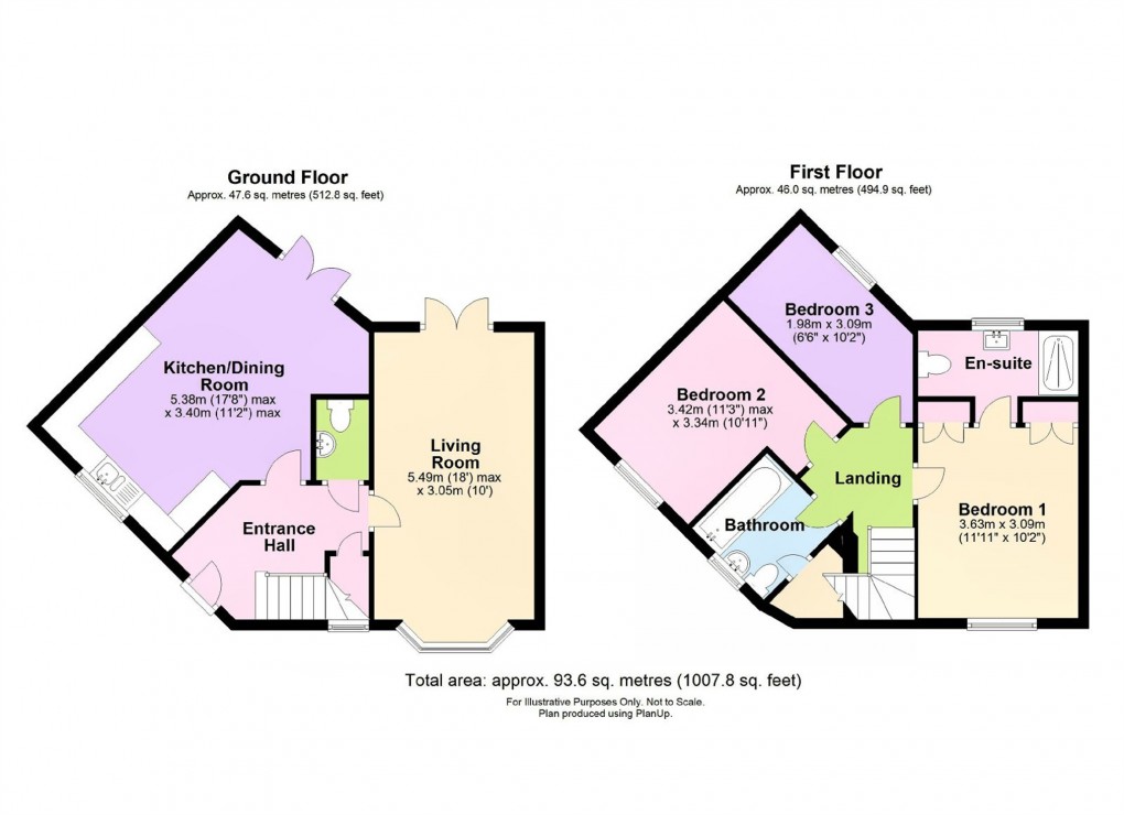 Floorplan for Churchill Gardens, North Yate, South Gloucestershire