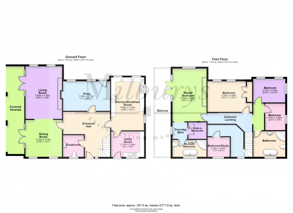 Floorplan for Bagstone Road, Bagstone, South Gloucestershire