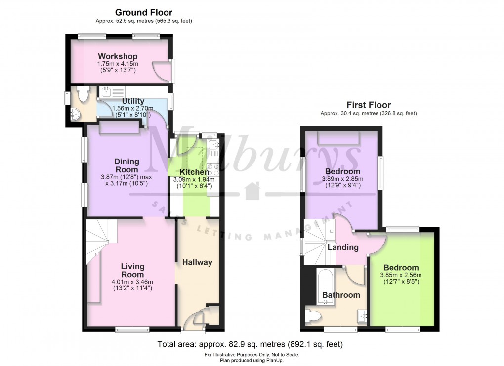 Floorplan for Horse Street, Chipping Sodbury, South Gloucestershire