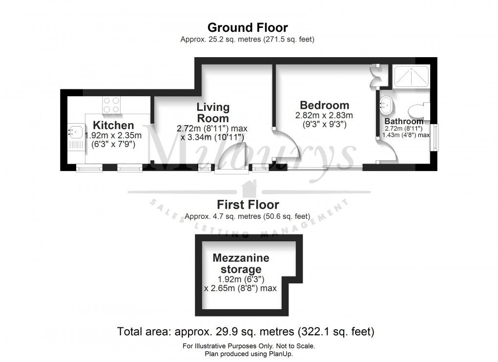Floorplan for High Street, Thornbury, South Gloucestershire