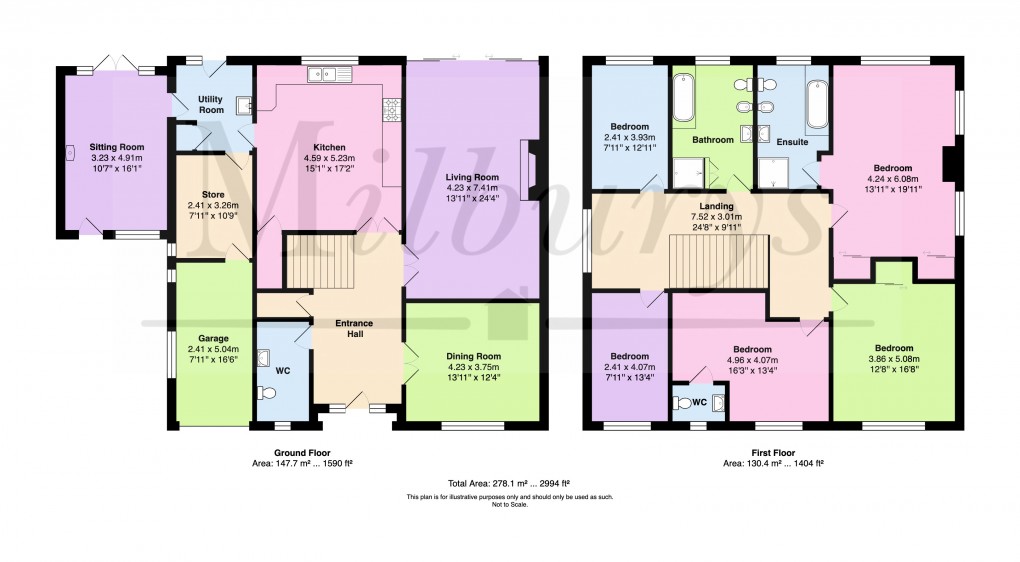 Floorplan for Horse Street, Chipping Sodbury, South Gloucestershire
