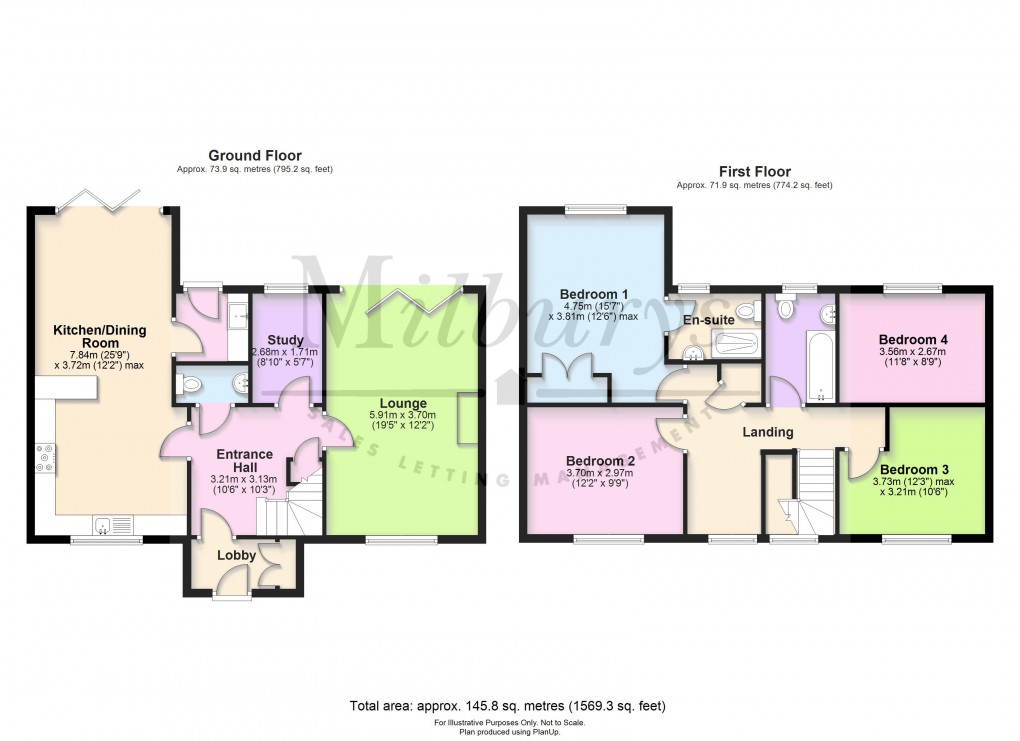 Floorplan for Engine Common Lane, Yate, South Gloucestershire