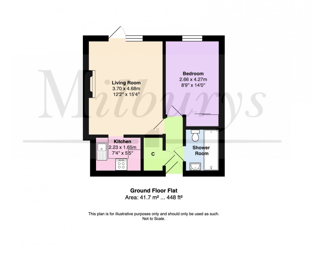 Floorplan for Hounds Road, Chipping Sodbury, South Gloucestershire