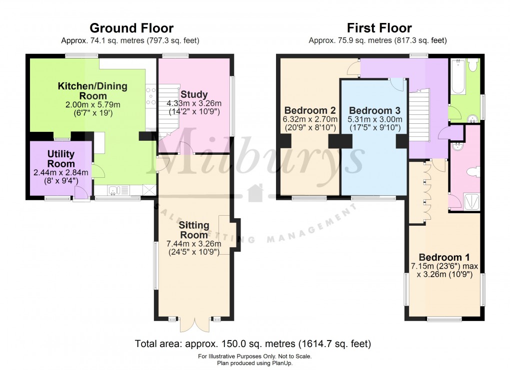 Floorplan for Wood Lane, Horton, South Gloucestershire