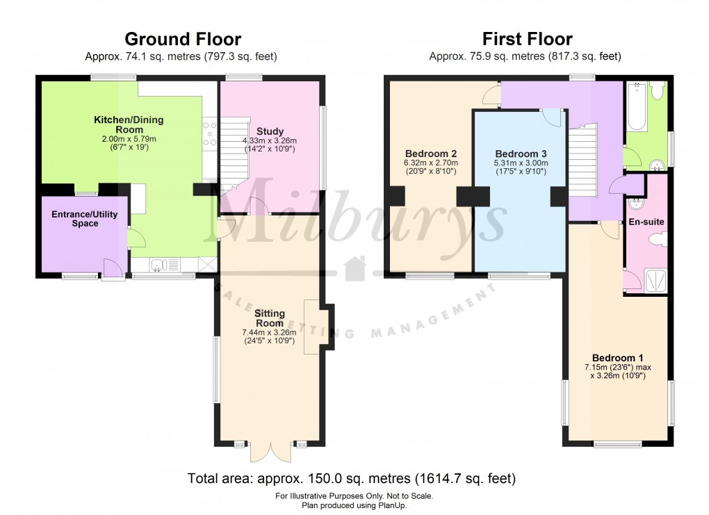 Floorplan for Wood Lane, Horton, South Gloucestershire