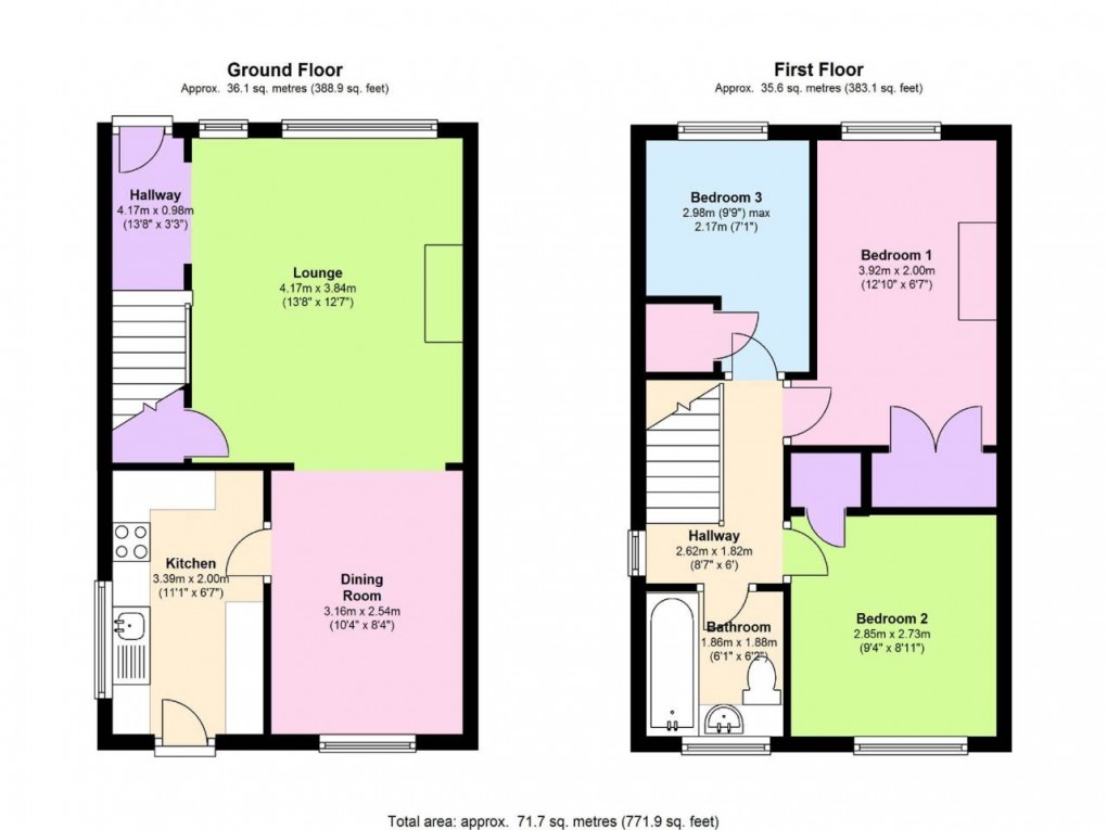 Floorplan for Thornbury, South Gloucestershire