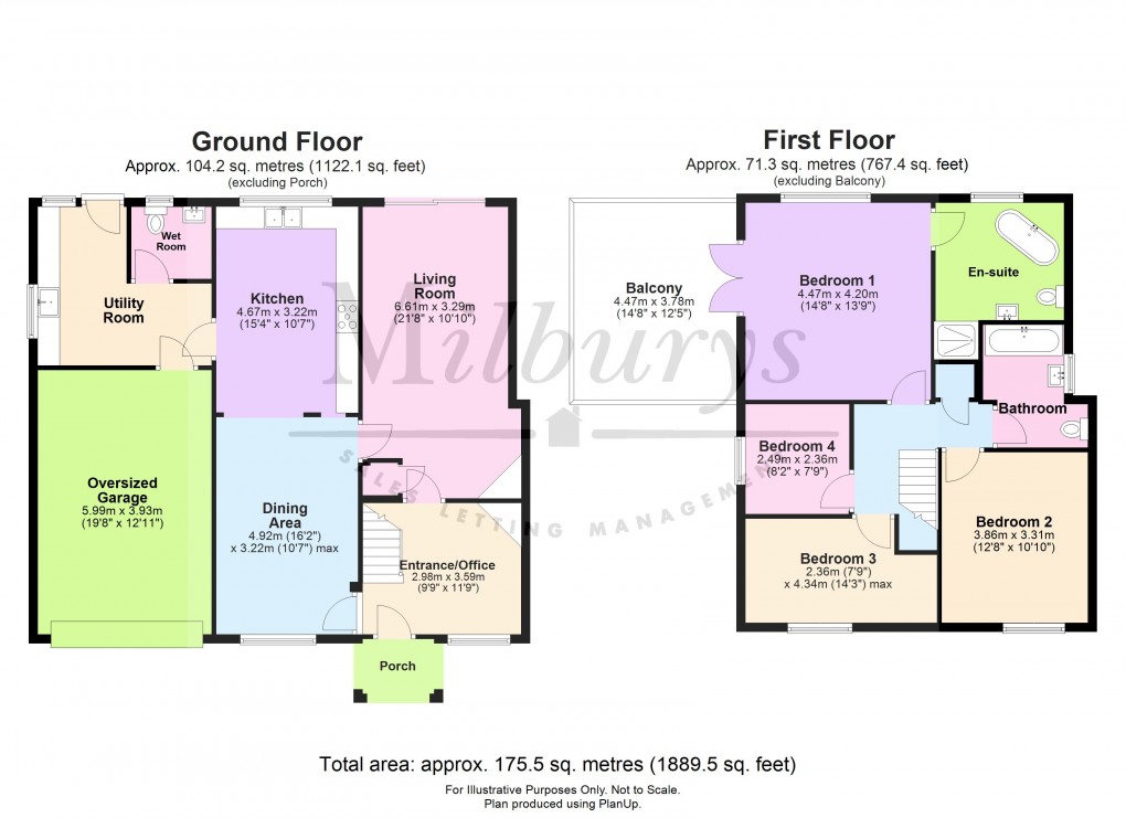 Floorplan for Westmoreland Terrace, Old Sodbury, South Gloucestershire