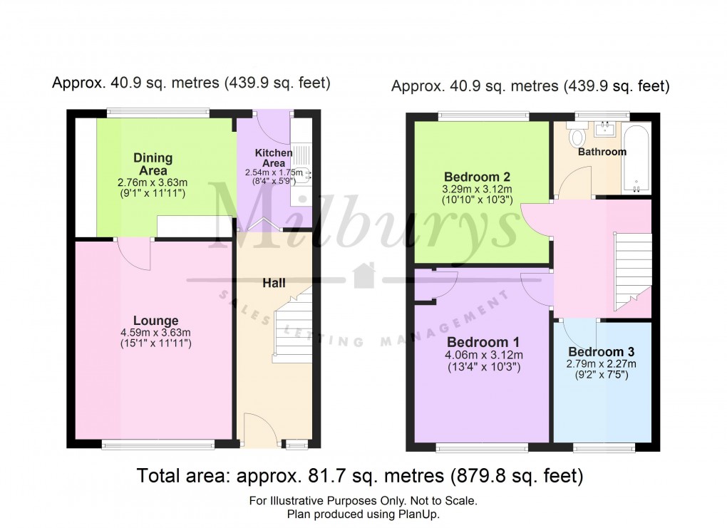Floorplan for Sandhurst, Yate, South Gloucestershire