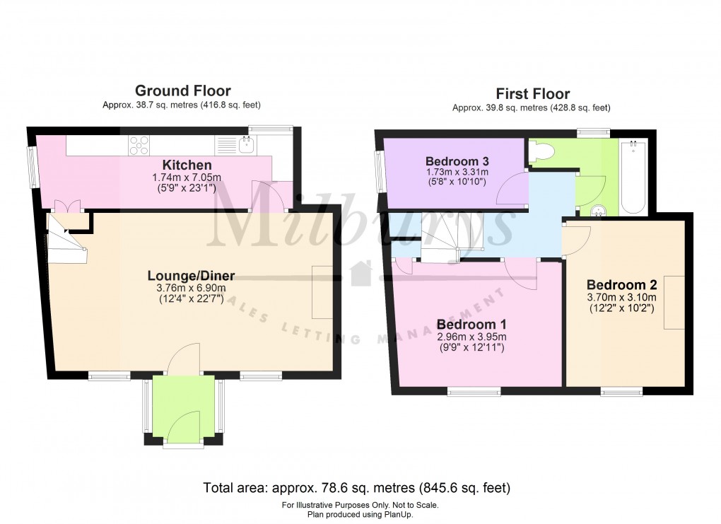 Floorplan for Charfield, South Gloucestershire