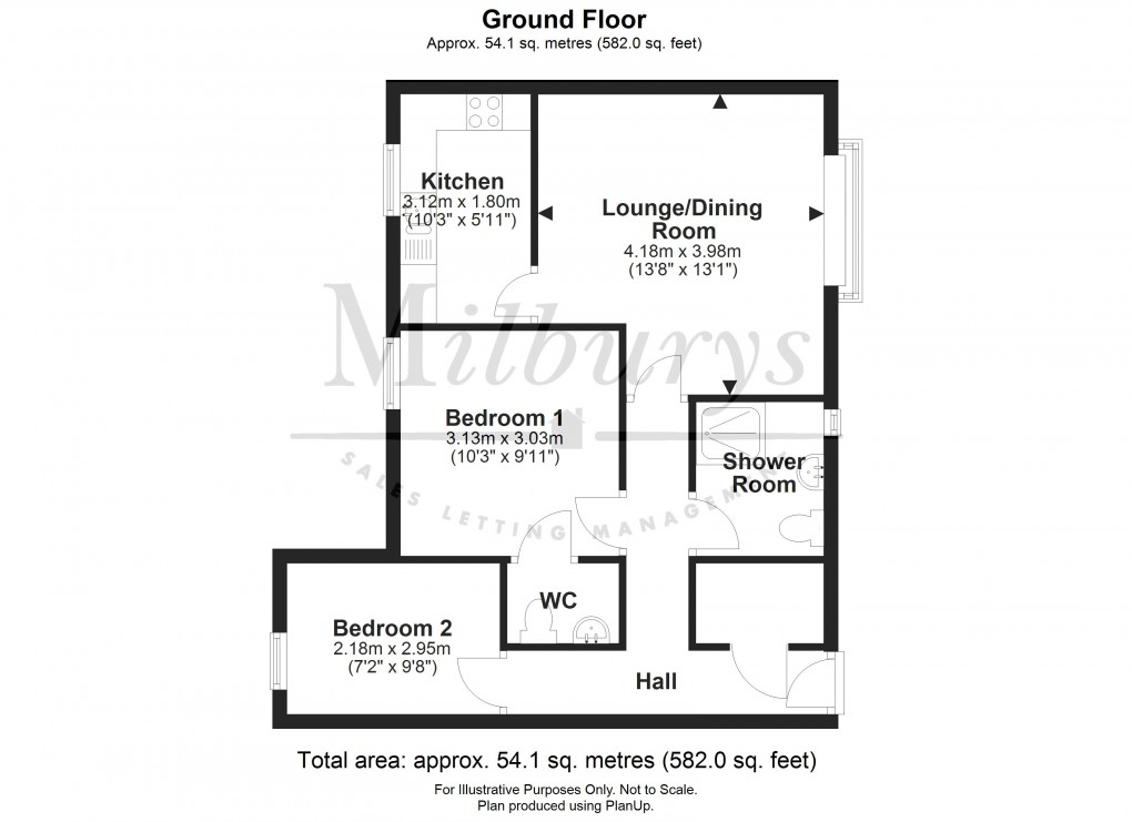 Floorplan for Gloucester Road, Thornbury, South Gloucestershire