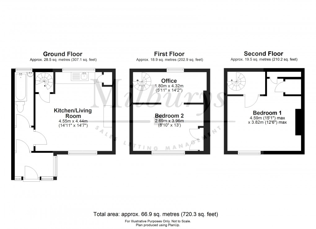 Floorplan for Kingswood, Wotton-under-Edge, Gloucestershire