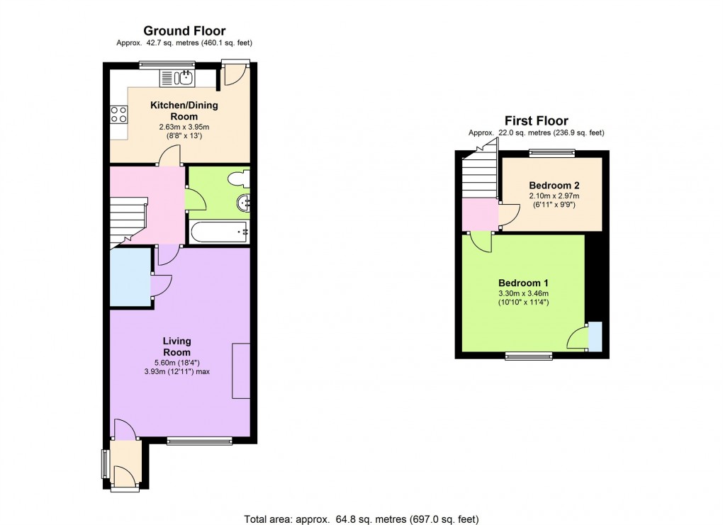 Floorplan for Whale Wharf Lane, Littleton-upon-Severn, South Gloucestershire