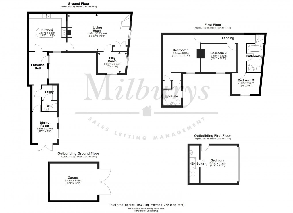Floorplan for Olveston, South Gloucestershire