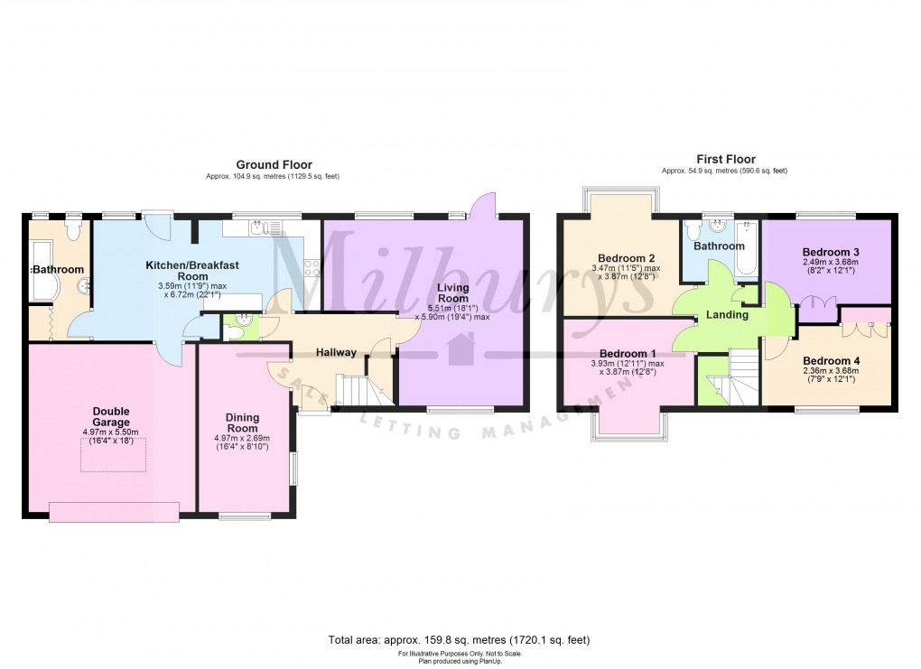 Floorplan for Culverhill Road, Chipping Sodbury, South Gloucestershire