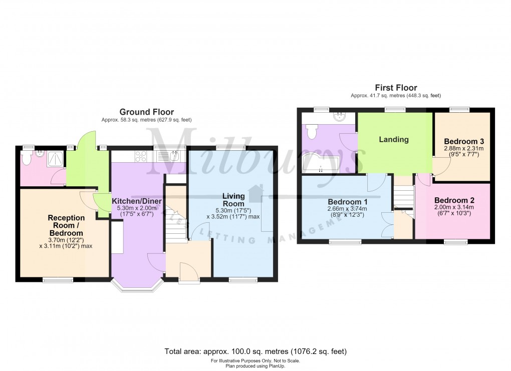 Floorplan for Orchard View, Falfield, South Gloucestershire
