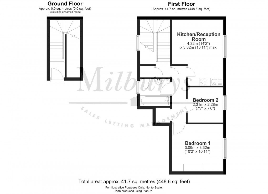 Floorplan for Long Street, Wotton-under-Edge, Gloucestershire