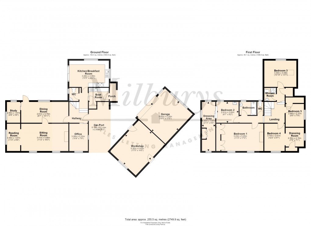 Floorplan for Itchington Road, Tytherington, South Gloucestershire