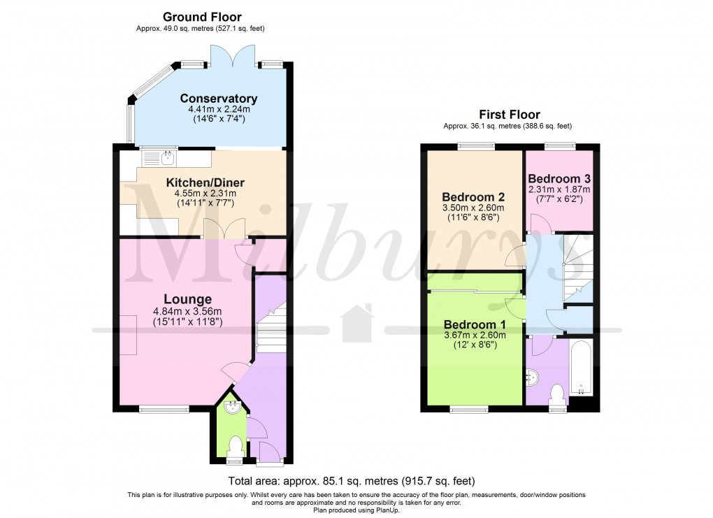 Floorplan for Brimsham Park, Yate, South Gloucestershire