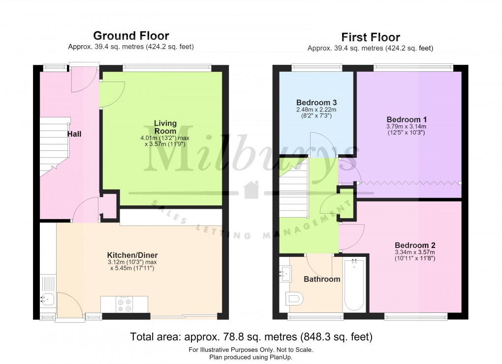Floorplan for Cherington, Yate, South Gloucestershire