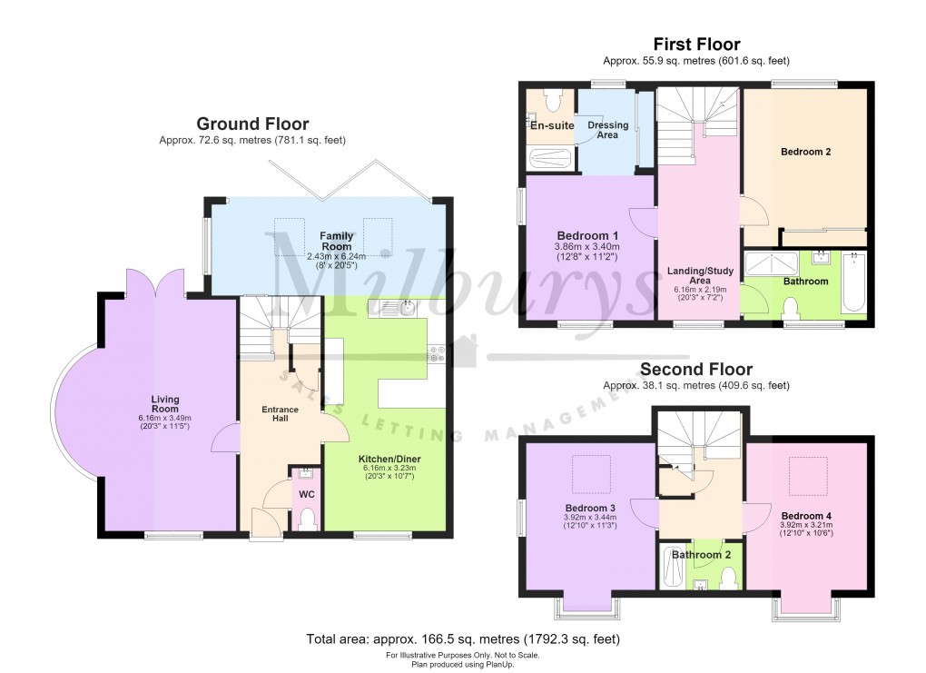 Floorplan for Drovers Way, Chipping Sodbury, South Gloucestershire