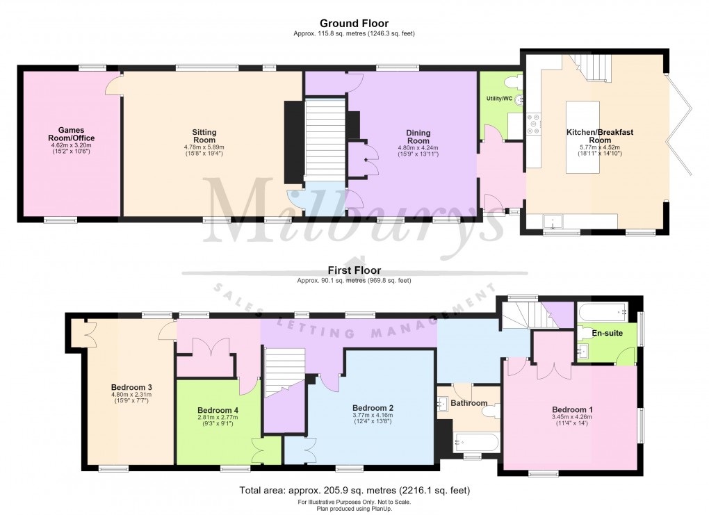 Floorplan for Horse Street, Chipping Sodbury, South Gloucestershire