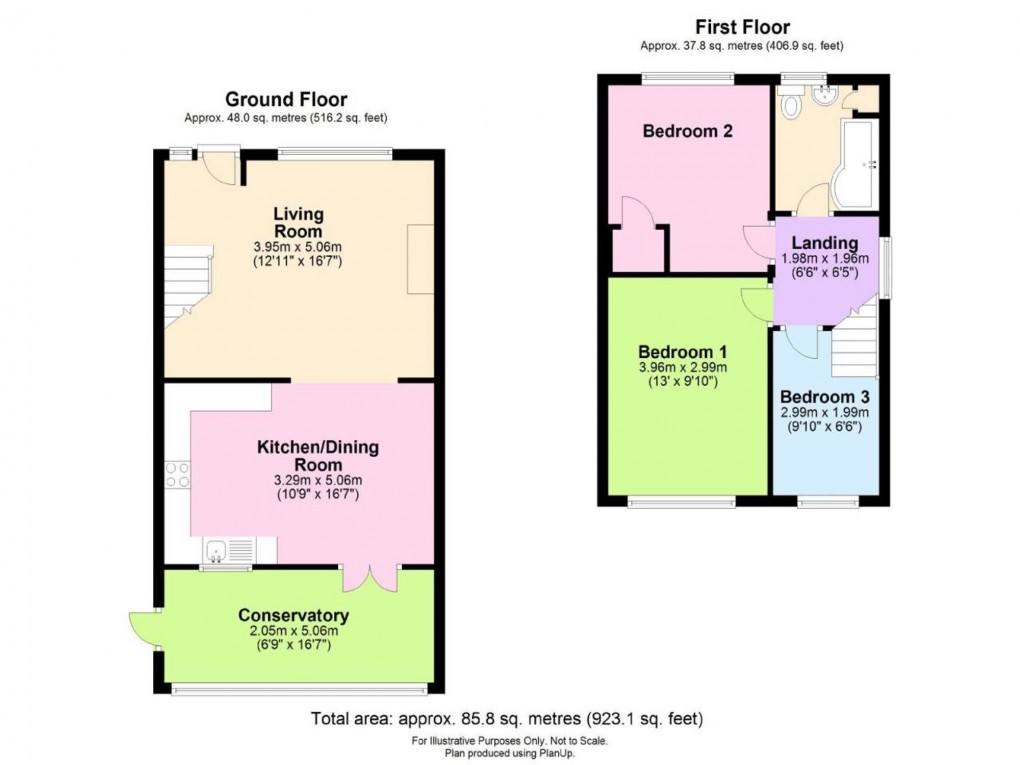 Floorplan for Orchard Avenue, Thornbury, BS35