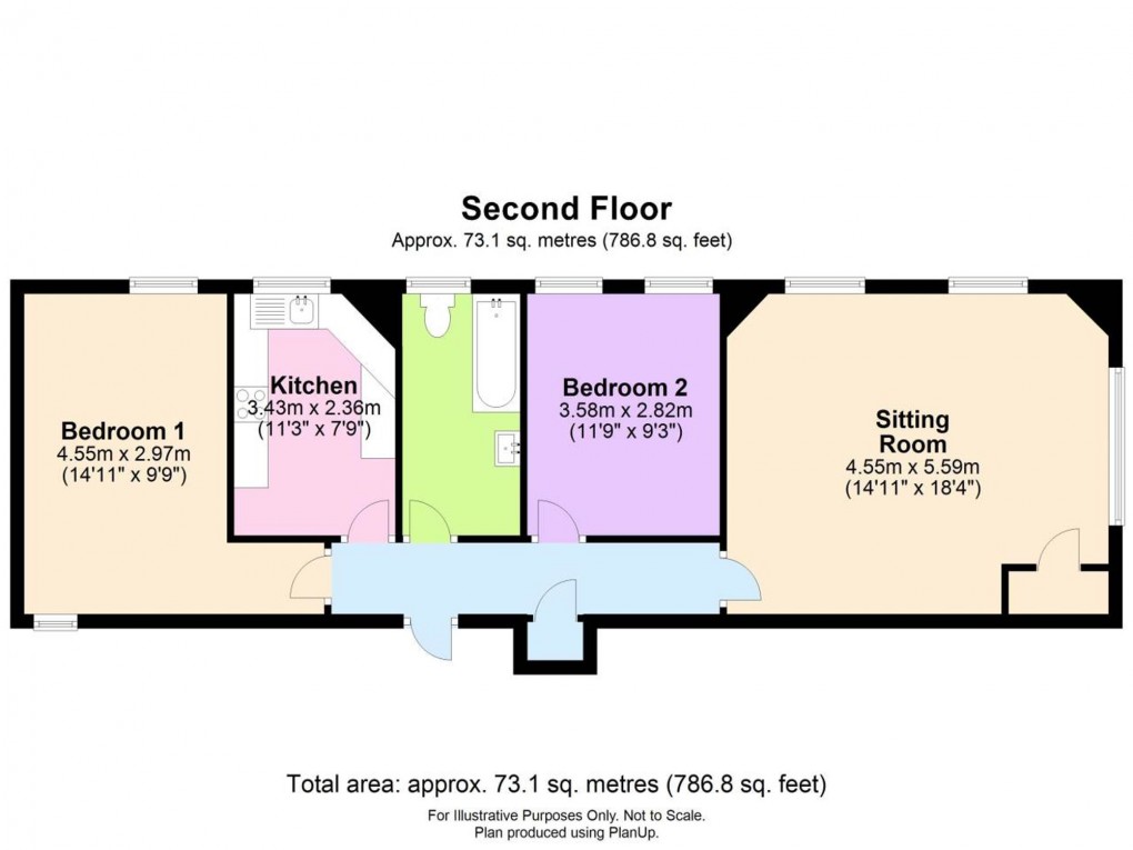Floorplan for Sodbury Road, Wickwar, GL12