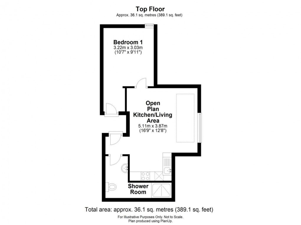 Floorplan for The Plain, Thornbury, BS35