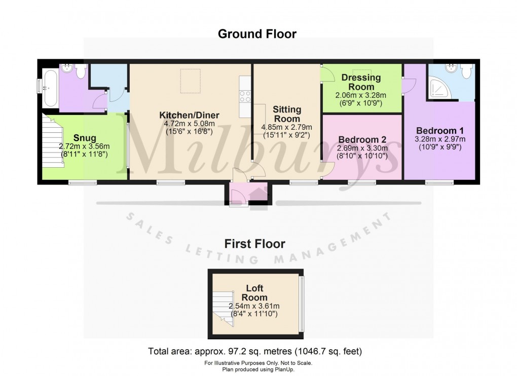 Floorplan for The Street, Burton, SN14