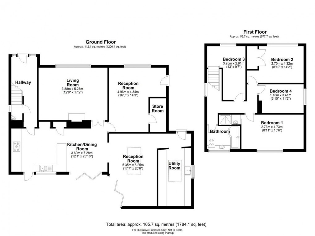 Floorplan for Parklands, Wotton-Under-Edge, GL12