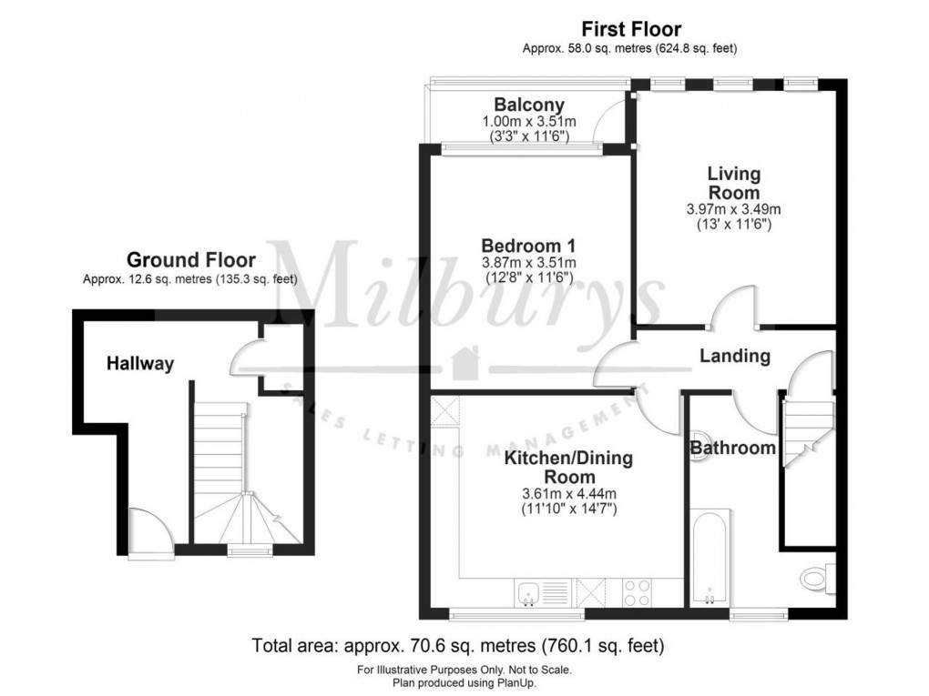 Floorplan for Chelford Grove, Patchway, BS34