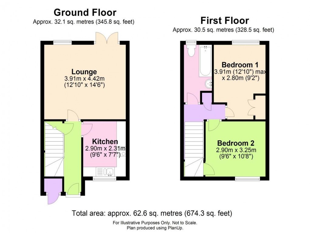 Floorplan for Warren Croft, North Nibley, GL11