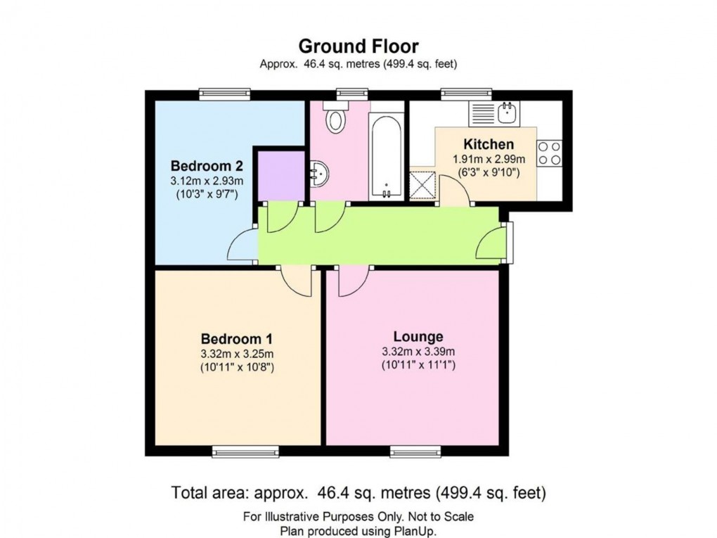 Floorplan for Orchard Gate, Bradley Stoke, BS32