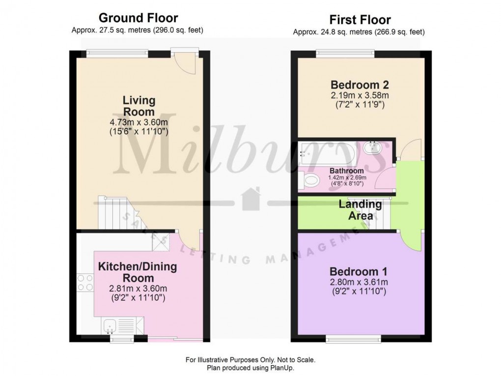 Floorplan for Armstrong Close, Thornbury, BS35
